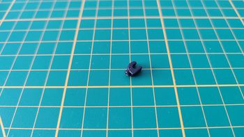 Crochet gauche du pavillon 78C n°78 pièce détachée Porsche 911 Carrera RS 2.7 1/8 1/8ème Altaya #B37