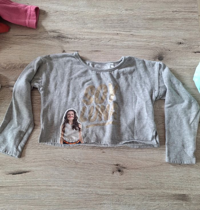 Pull crop top Soy luna 122-128
