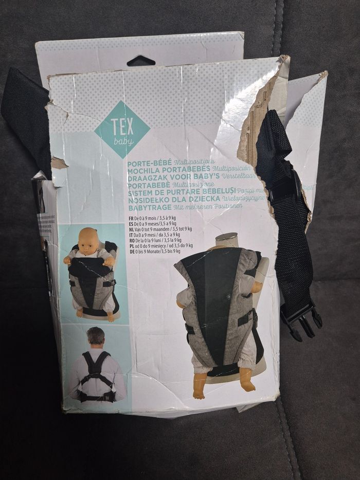 Porte bébé Multipositons.