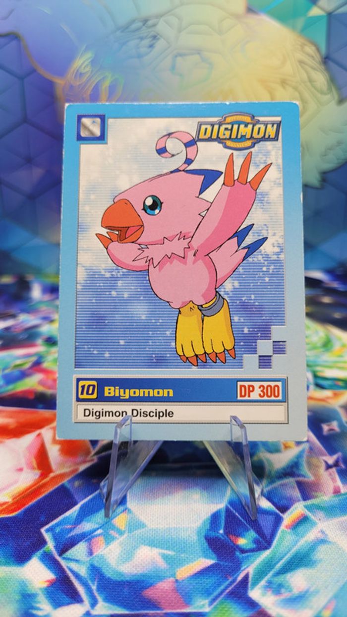 Carte Digimon Biyomon 13/34 Édition Série TV