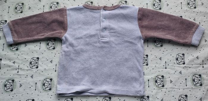 Pyjama 2 pièces en velours taille 12 mois/ 1 ans - photo numéro 3