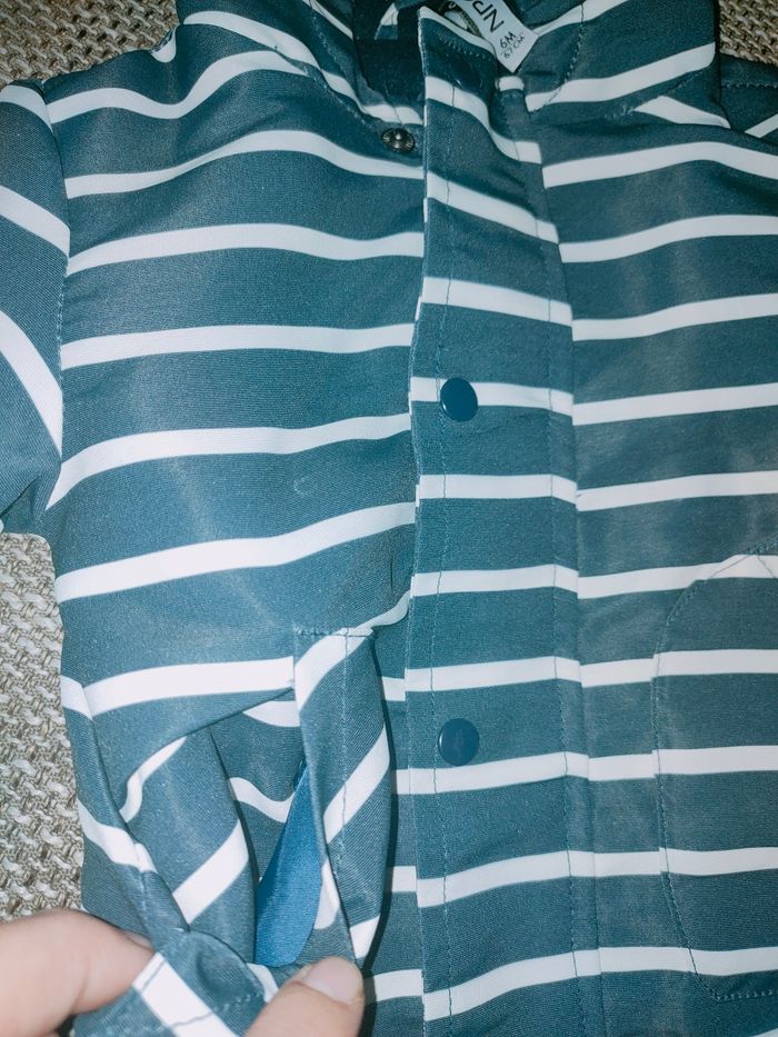 Veste manteau 6 mois Npo baby - photo numéro 7