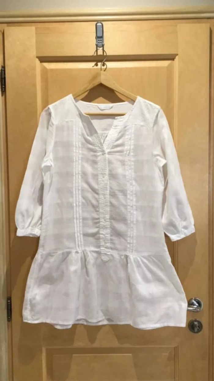 Tunique blanche Promod en coton taille 36