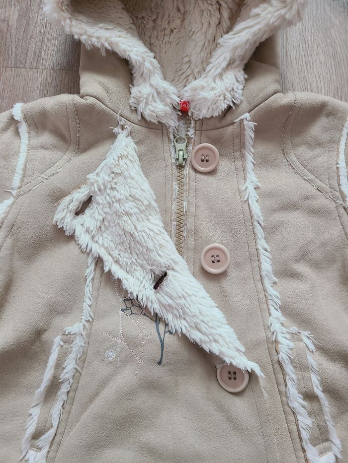 Magnifique manteau fille chaud 2 ans - photo numéro 6