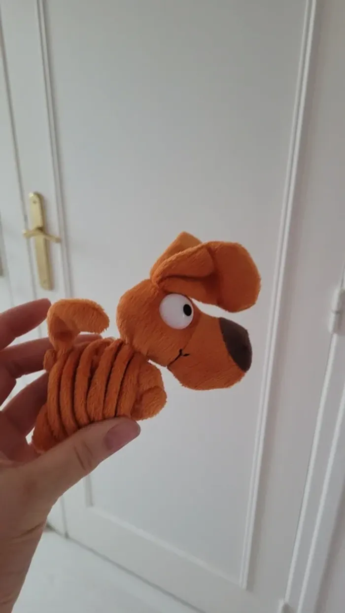 Jouet à ressort Chien Peluche étirable et rigolote - photo numéro 3