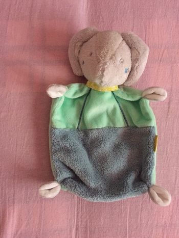 Doudou peluche éléphant Beauty Baby neuf