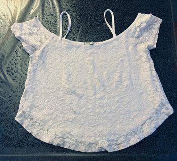 Top court à dentelle 🤍 Taille S