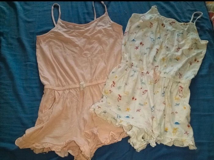 2 combi short Kiabi 12 ans