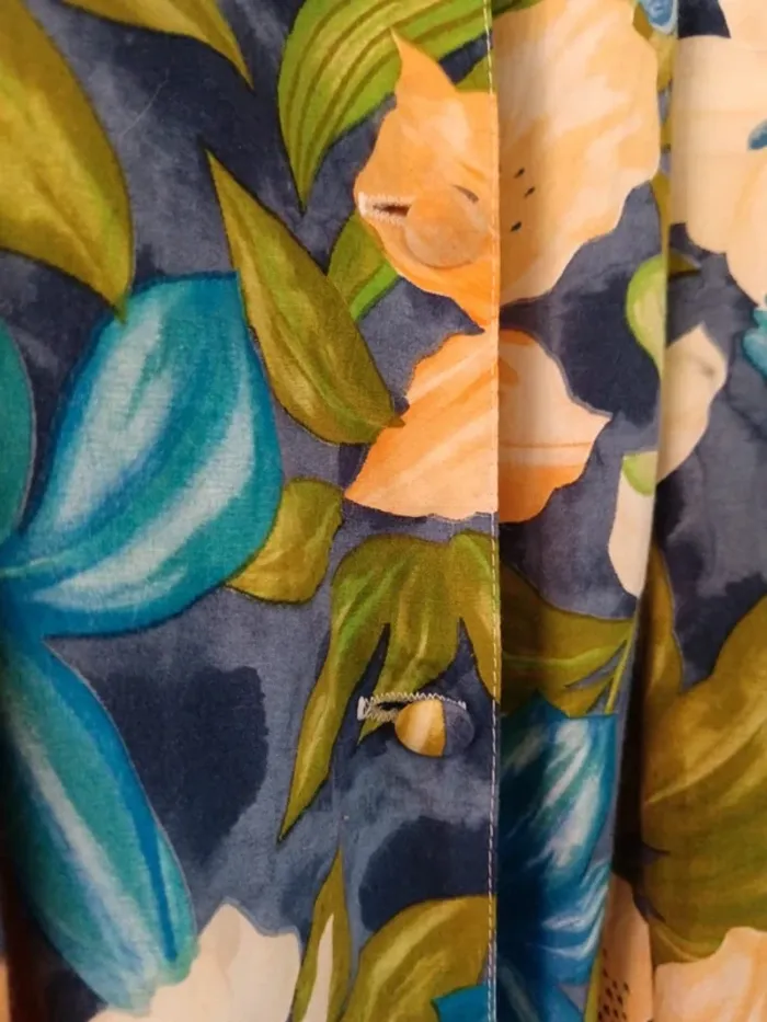 Robe débardeur jupon fleurie - photo numéro 3