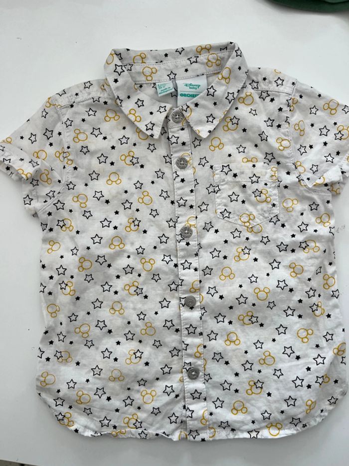 Chemise manche courte Disney