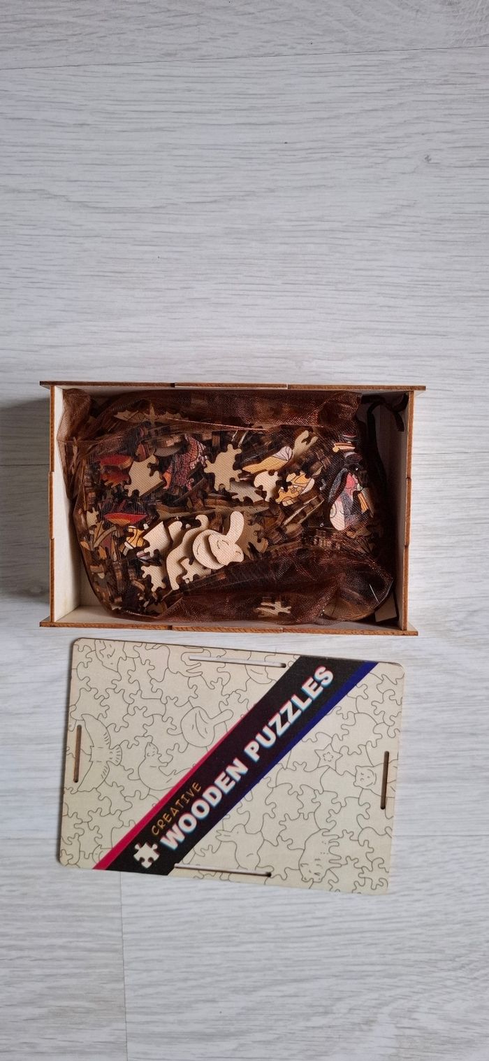 Puzzle bois forme animaux - photo numéro 3