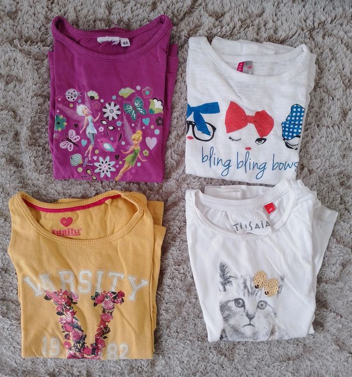 Lot t-shirts manches longues
