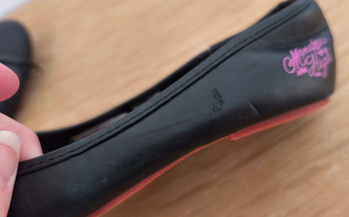 🌸 Ballerines - Monster High - Noir - P34 🌸 - photo numéro 5