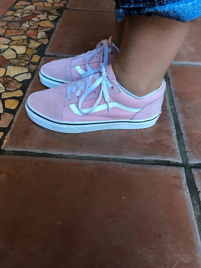 Vans rose femme - photo numéro 2