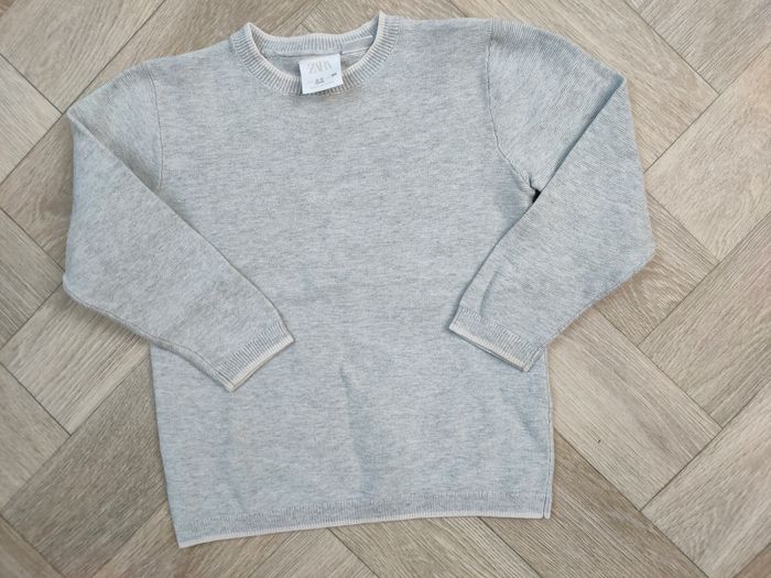 Ensemble pull coton et pantalon Zara 3 ans - photo numéro 2