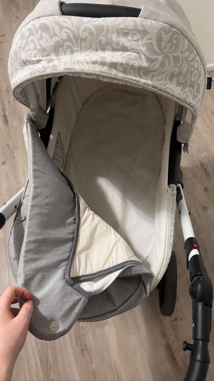Poussette 2-en-1 avec nacelle et assise - photo numéro 3