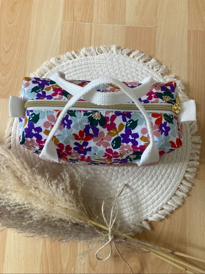 Trousse de toilette vieux rose - photo numéro 2