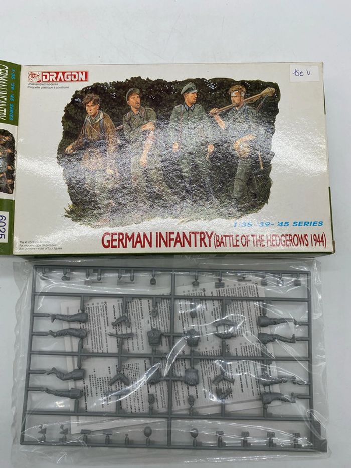 Dragon maquette German infantry battle of the hedgerows 1944 - photo numéro 3