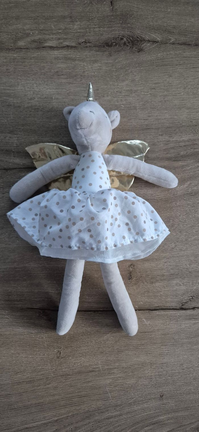 Peluche licorne avec ailes - photo numéro 5