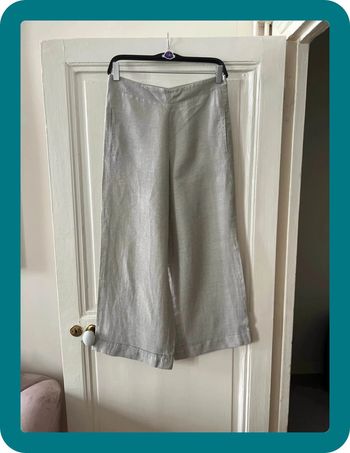 Pantacourt large taille haute Noa taille 38 - Anne Fontaine