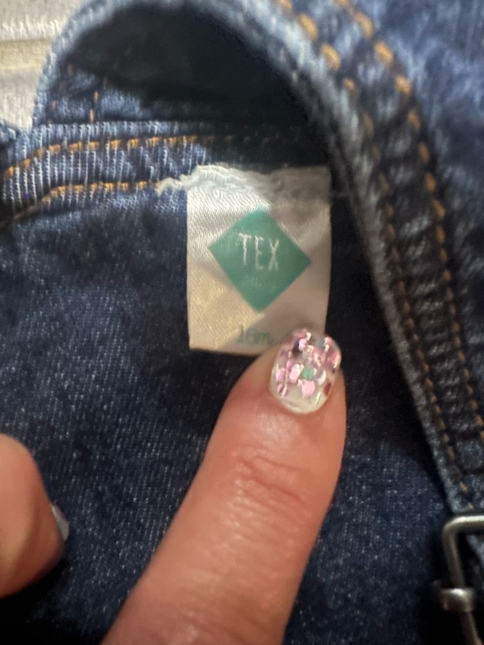 Salopette en jean Taille 12 mois - photo numéro 3