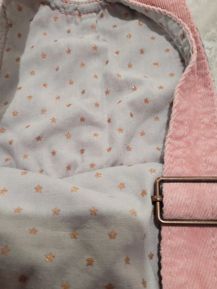 Salopete robe en velours - photo numéro 5