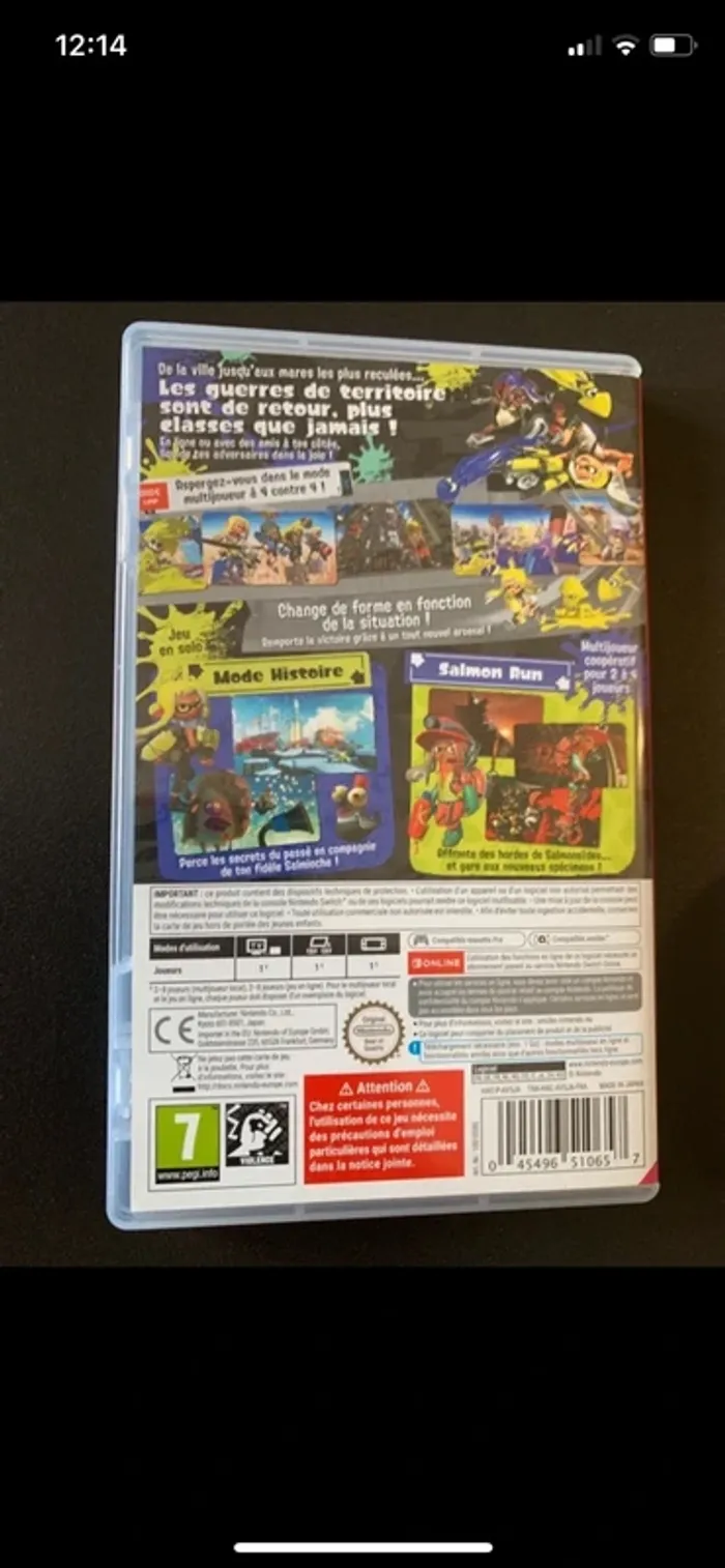 Jeu de switch splatoon 3 - photo numéro 3