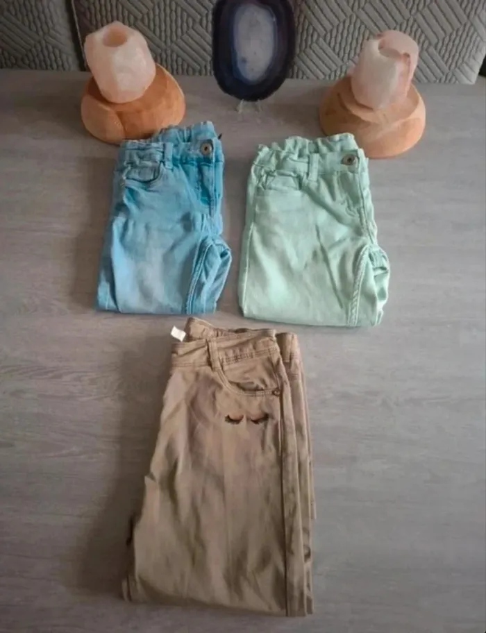 pantalons taille 10 ans lot de 3
