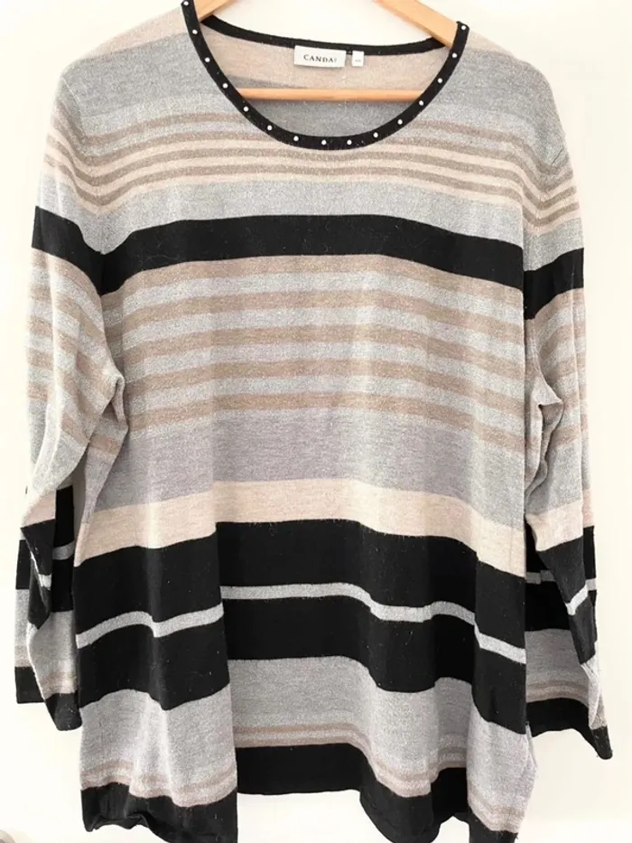 Pull rayé Canda xxl