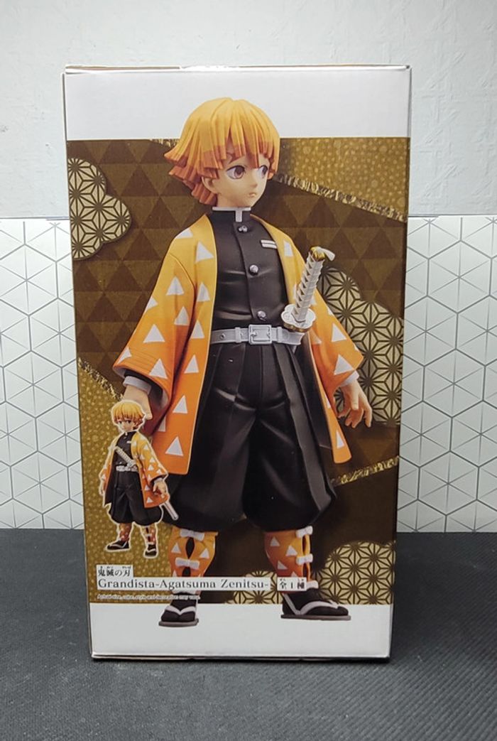 Figurine Demon Slayer Kimetsu No Yaiba Agatsuma Zenitsu Grandista Banpresto Bandai - photo numéro 2