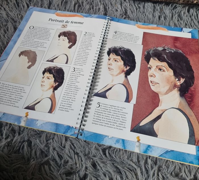 Lot 2 livres pour apprendre l'aquarelle - photo numéro 8