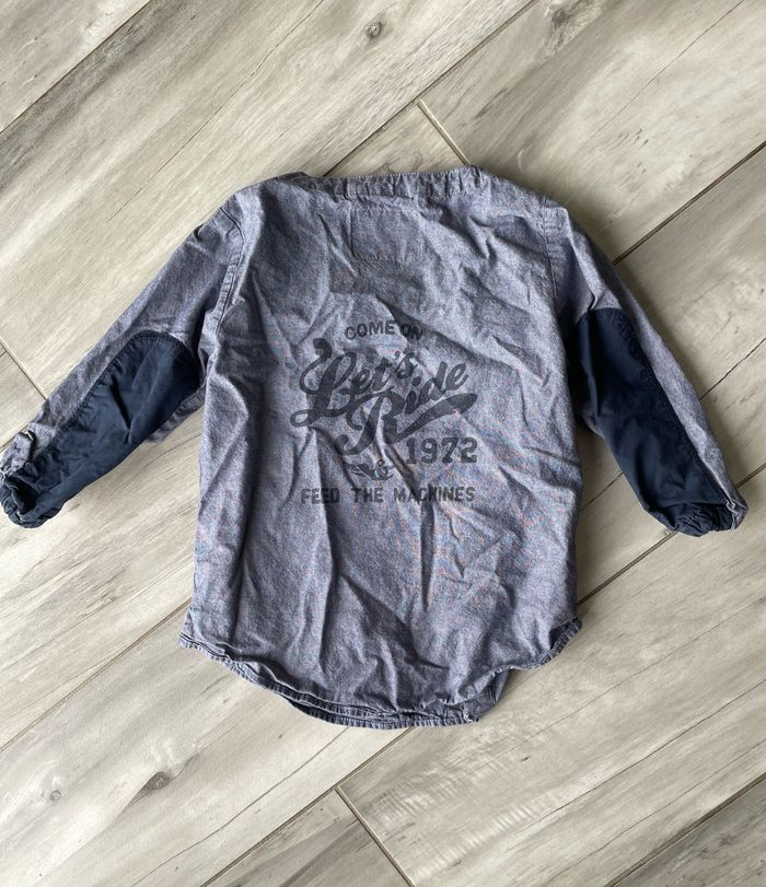 Beau tablier T 3 ans Vert Baudet gris bleu - photo numéro 6