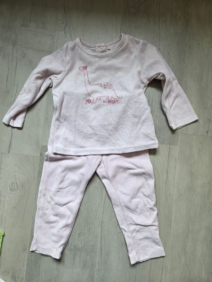 Lot 3 pyjamas velours