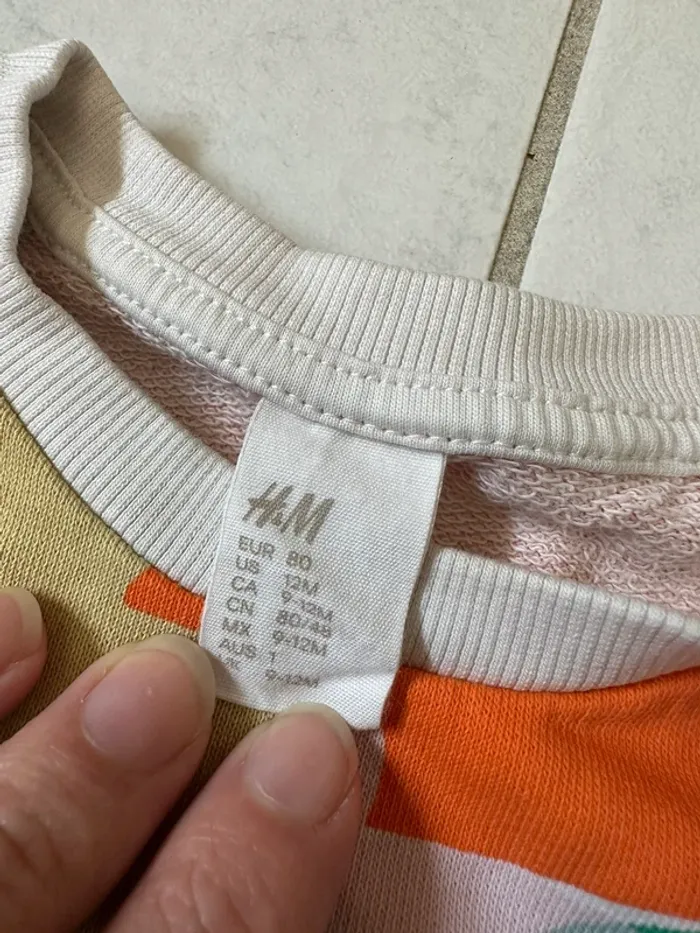 Robe multicolore 12 18mois H&M - photo numéro 3
