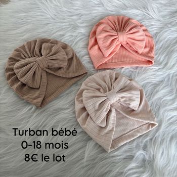 Turban bébé 0-18 mois