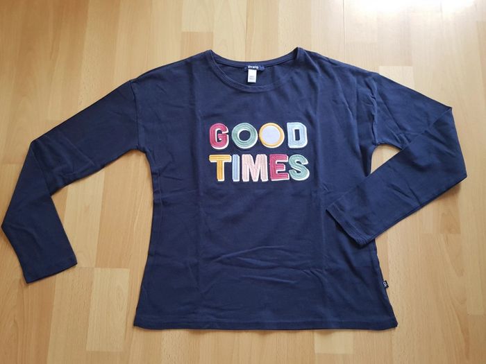 Tee-shirt manche longue okaïdi 12 ans