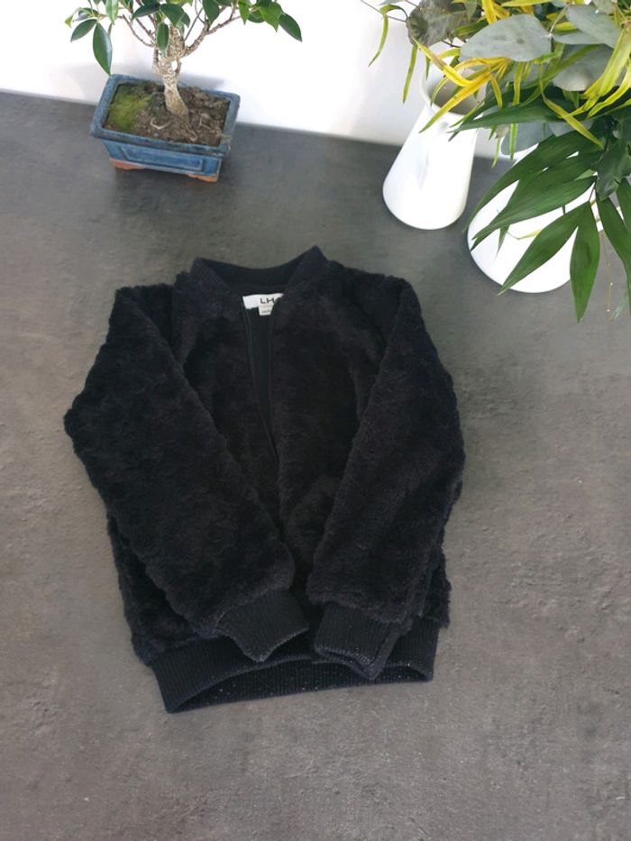 Gilet fausse fourrure