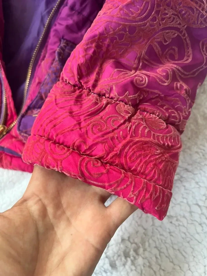 Doudoune manteau fille desigual 5-6 ans - photo numéro 6