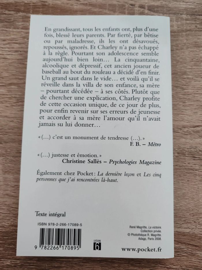 Mitch Albom 🌸 Pour un jour de plus - photo numéro 2