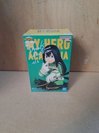 Tsuyu figurine my hero academia banpresto