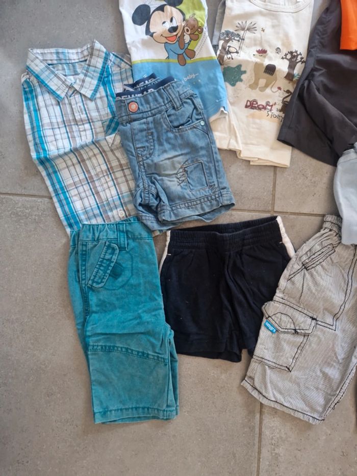 Gros lot vêtements été bébé 12 mois - photo numéro 3