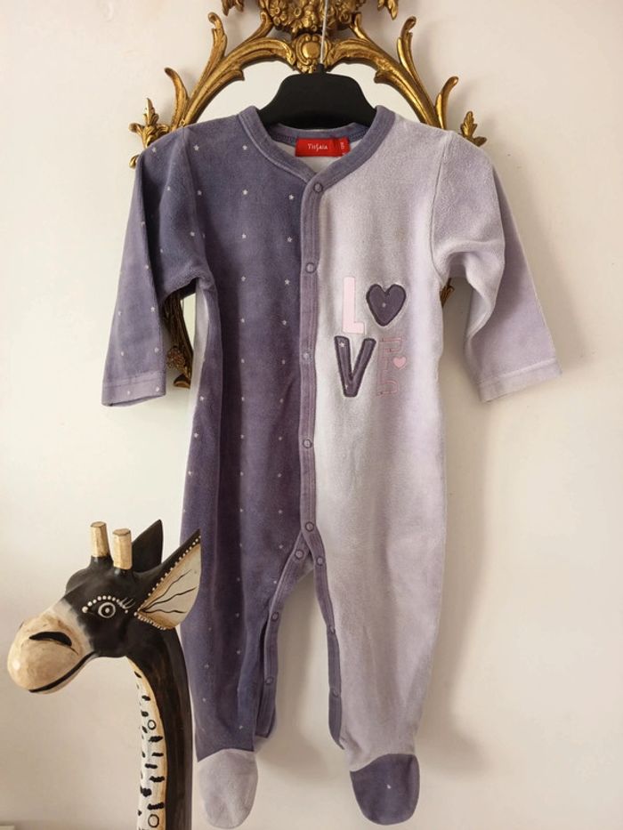 2 pyjamas velours - photo numéro 7
