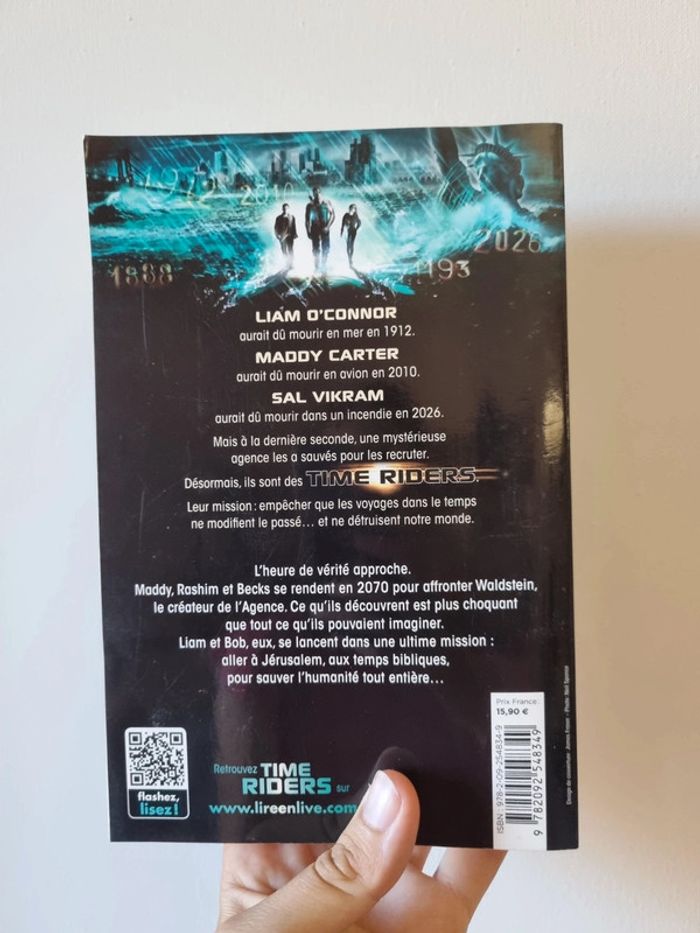 Time Riders Tome 9 Le Piège Infini - photo numéro 2