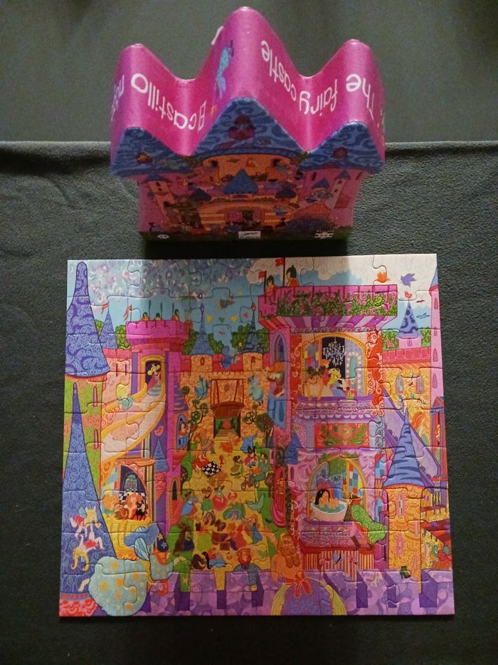 Puzzle Djeco Château féerique - photo numéro 2