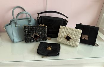 Lot de 6 sacs à main à bandoulière