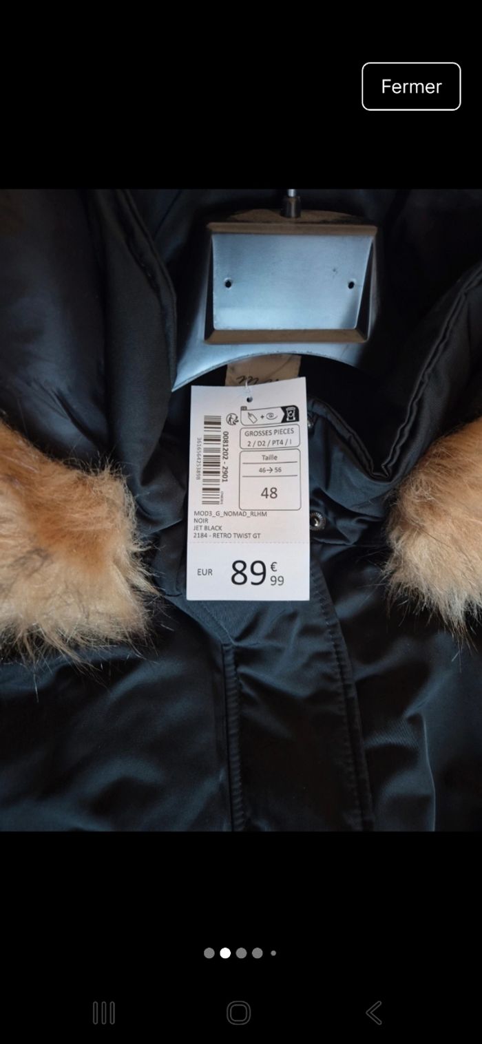 Doudoune neuve taille 48 - photo numéro 2