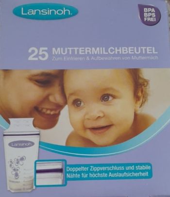 Sachet congélation pour lait maternel