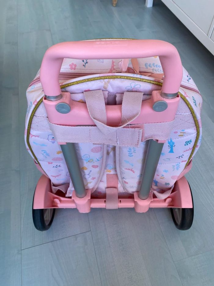 Cartable à roulettes princesses Disney - photo numéro 6