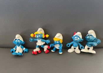 Lot de figurines Schtroumpfs Schtroumpfettes Peyo