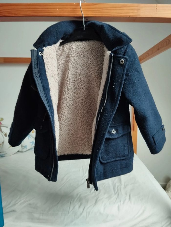 Manteau hiver bleu 2 ans - photo numéro 3